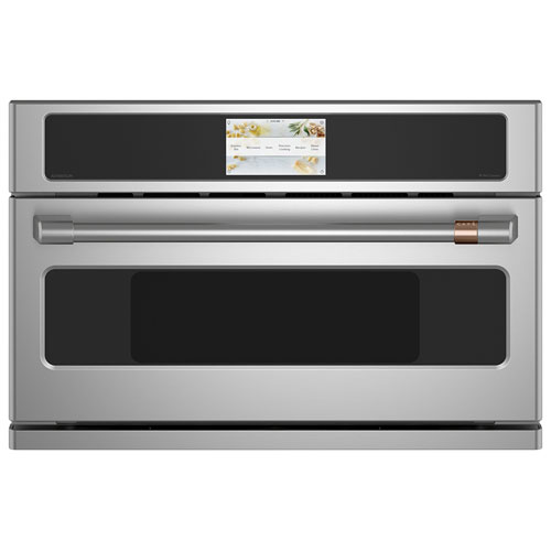 Café Smart 5-in-1 30" 1.7 Cu. Ft. Speed Electric Wall Oven with 240V Advantium (CSB923P2VS1) - Stainless