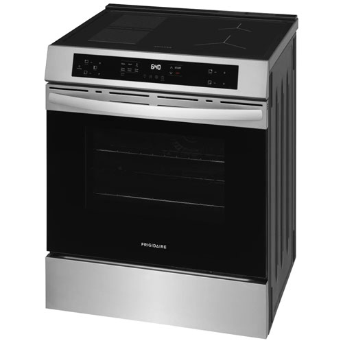 Frigidaire 30" 5.3 Cu. Ft. Fan Convection Freestanding Induction Air Fry Range (FCFI308CBS) - Stainless
