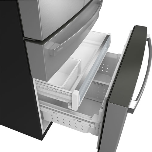 GE Profile 36" 28.7 Cu. Ft. French Door Refrigerator with Water Dispenser - Stainless Steel