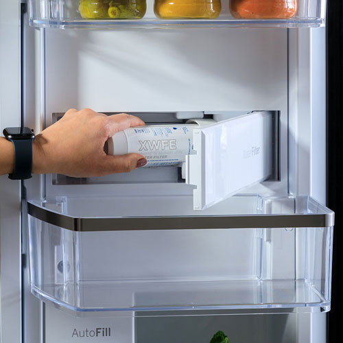 GE Profile 36" 28.7 Cu. Ft. French Door Refrigerator with Water Dispenser - Stainless Steel