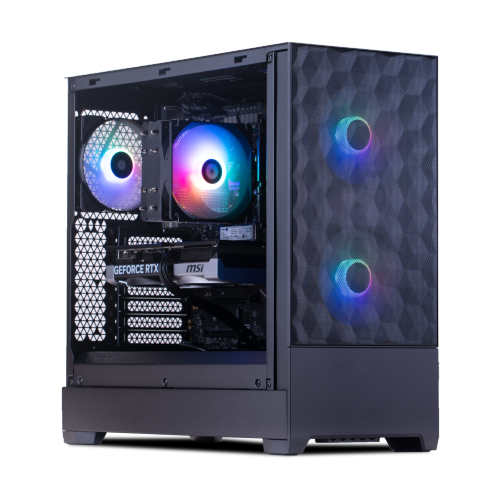 Quoted Tech Pulse Custom Gaming PC - Black