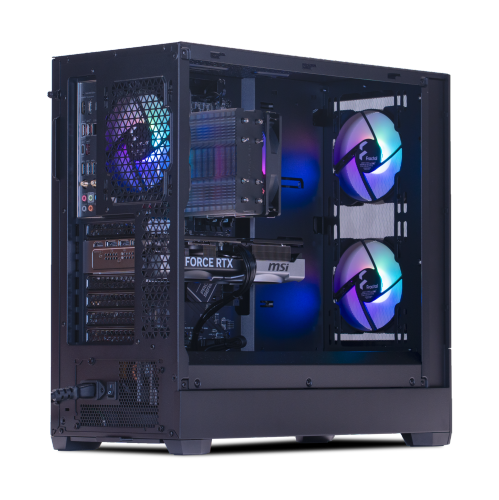 Quoted Tech Pulse Custom Gaming PC - Black