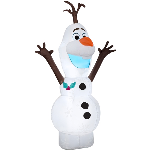 GEMMY INDUSTRIES Airblown® Figurine gonflable Olaf La reine des neiges 2-SM-Disney - 48&nbsp;po