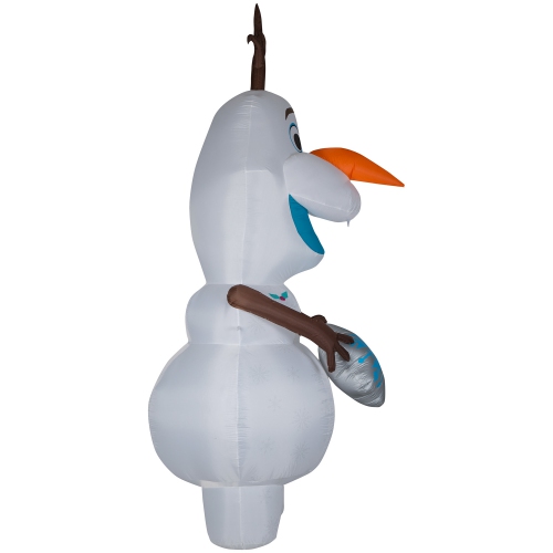 GEMMY INDUSTRIES Airblown® Inflatable Christmas-Olaf w/Snowflake-Giant-Disney- 131" x 47"
