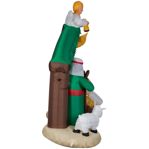 GEMMY INDUSTRIES Airblown® Inflatable Christmas-Nativity Scene-LG 78" x 83"