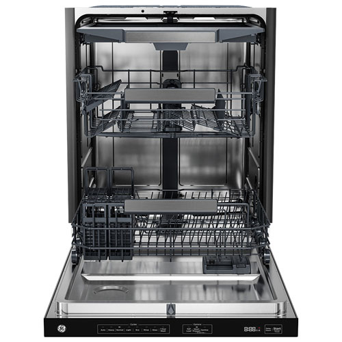 GE 24" 47dB Built-In Dishwasher with Stainless Steel Tub (GBT600SSVFS) - Stainless Steel