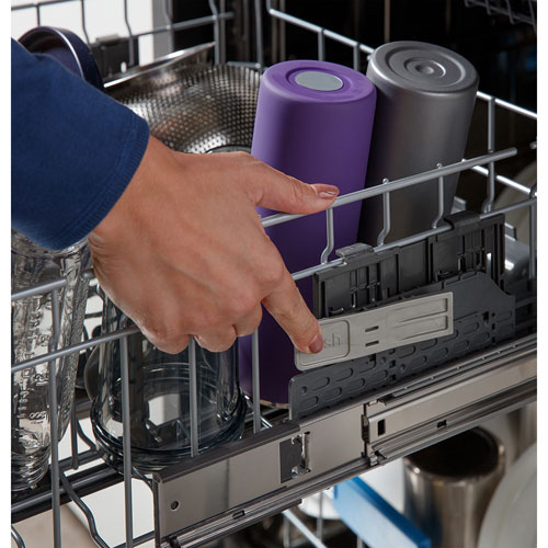 GE 24" 47dB Built-In Dishwasher with Stainless Steel Tub (GBT600SSVFS) - Stainless Steel
