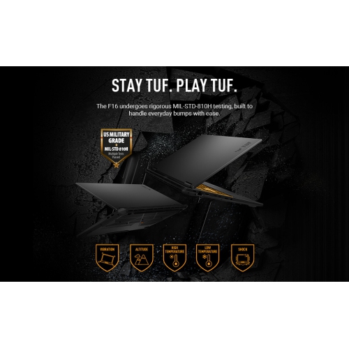 ASUS TUF Gaming F16 Gaming Laptop (16” 165Hz Full HD Display / Intel® Core i7-14650HX / NVIDIA GeForce RTX 5050 / 16GB DDR5 RAM / 1TB SSD / Windows