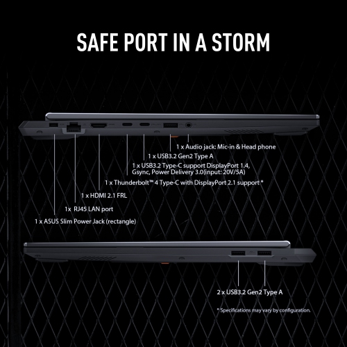 ASUS TUF Gaming F16 Gaming Laptop (16” 165Hz Full HD Display / Intel® Core i7-14650HX / NVIDIA GeForce RTX 5050 / 16GB DDR5 RAM / 1TB SSD / Windows