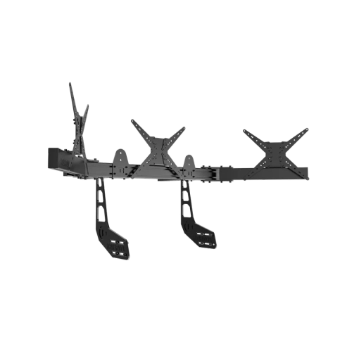 Trak Racer - Large Cockpit-Mounted Triple Monitor Mount - 1200mm / 47.25" Wide