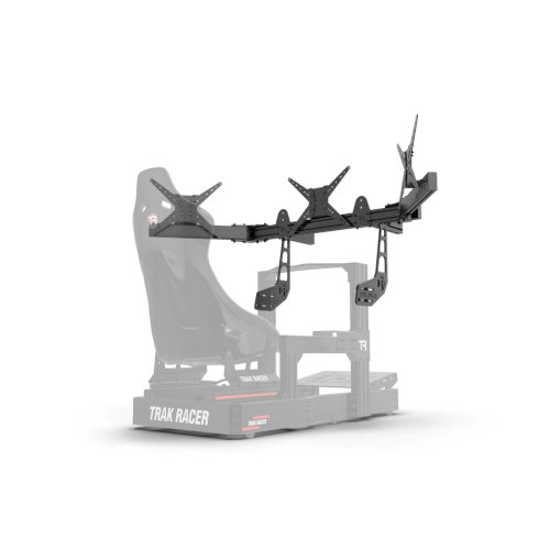 Trak Racer - Large Cockpit-Mounted Triple Monitor Mount - 1200mm / 47.25" Wide