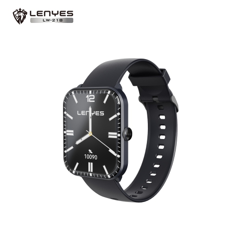 LENYES LW-218 Salaam Smartwatch | 2.01″ 3D Curved Display • BT 5.2 + 3.0 Calling • Prayer Suite • IP68 Waterproof • 15-Day Standby