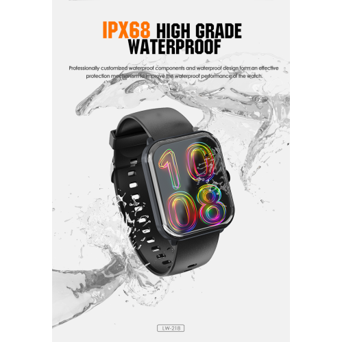 LENYES LW-218 Salaam Smartwatch | 2.01″ 3D Curved Display • BT 5.2 + 3.0 Calling • Prayer Suite • IP68 Waterproof • 15-Day Standby