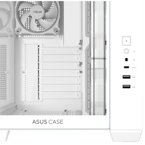 Boîtier d'ordinateur A32 PLUS Gaming ATX d'ASUS - Blanc