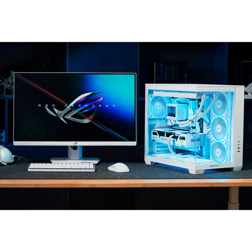 Boîtier d'ordinateur A32 PLUS Gaming ATX d'ASUS - Blanc