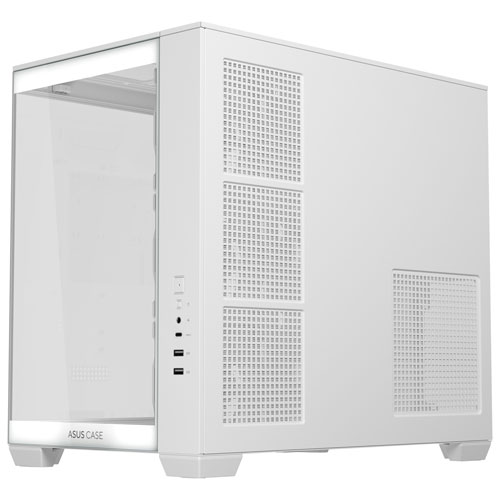 Boîtier d'ordinateur A32 PLUS Gaming ATX d'ASUS - Blanc
