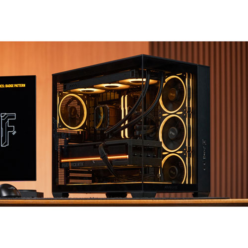 Boîtier d'ordinateur mi-tour ATX A32 PLUS Gaming d'ASUS - Noir