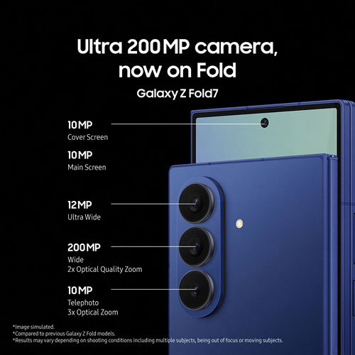 Samsung Galaxy Z Fold7 5G 512GB - Silver Shadow - Unlocked