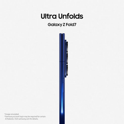 Samsung Galaxy Z Fold7 5G 256GB - Jet Black - Unlocked