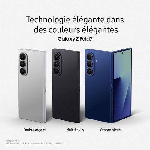 Samsung Galaxy Z Fold7 5G 256GB - Jet Black - Unlocked