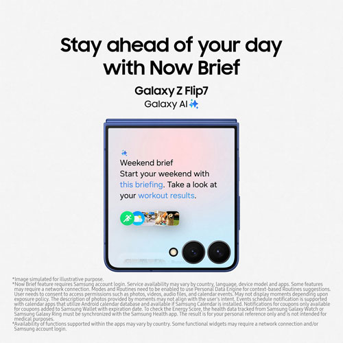 Samsung Galaxy Z Flip7 5G 512GB - Jet Black - Unlocked
