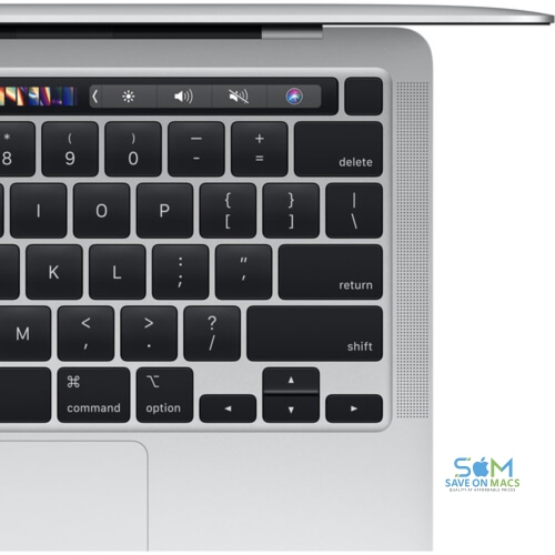 (Refurbished Excellent)-Apple MacBook Pro 13.3" w/Touch Bar MYDC2LL/A-Apple M1 8-Core Chip-8-Core GPU-8GB RAM-512GB SSD-Silver-1 Year Warranty