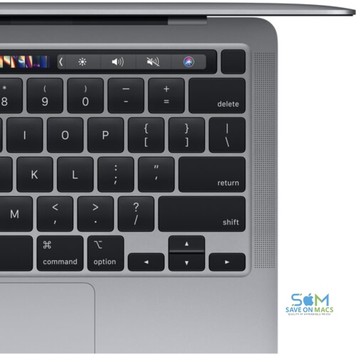 Apple MacBook Pro 13.3" w/ Touch Bar MWP52LL/A (2020, A2251) – Intel Core i5 4-Core 2.0GHz (10th Gen) - 16GB RAM- 1TB SSD – Space Grey - 1 Year Warranty by APPLE - Refurbished condition - Image 3