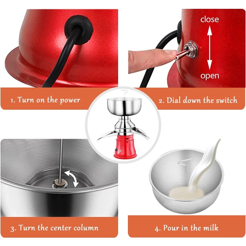 Electric Cream Separator Valore