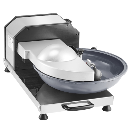 VEVOR 3000RPM Food Processor & Vegetable Chopper, Food-Grade Stainless Steel Chopper with S-Curve Blade, Multifunctional for Chopping Vegetables,