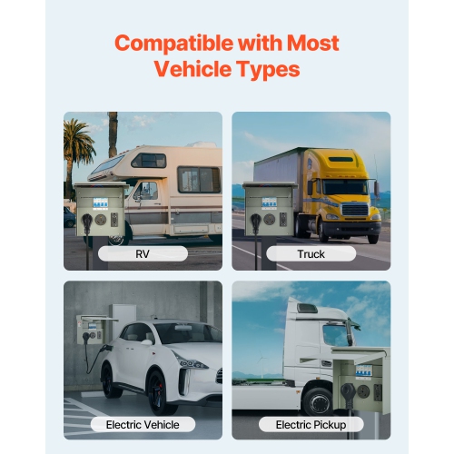 VEVOR 20 30 50 Amp Temporary Power Outlet Panel, RV EV Electrical Outlet Panel, with NEMA 50 Amp NEMA 30 Amp GFCI 20 Amp Receptacle Installed,