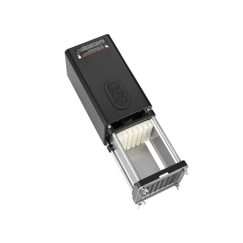 VEVOR Electric French Fry Cutter, Potato Slicer with 1/2-Inch and 3/8-Inch Stainless Steel Blades, Potato Cutter Chopper w/ Anti-slip Feet, Great for