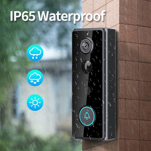 M18 Tuya doorbell, mobile phone remote real-time monitoring, two-way intercom, PIR human body sensing, IP65 waterproof, 720P HD + remote wake-up!