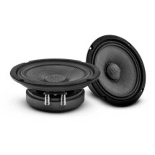 DS18 PRO-CF6.4SL 6.5" 250W RMS Shallow Carbon Fiber Water Resistant Mid-Bass Loudspeaker - 4 Ohm