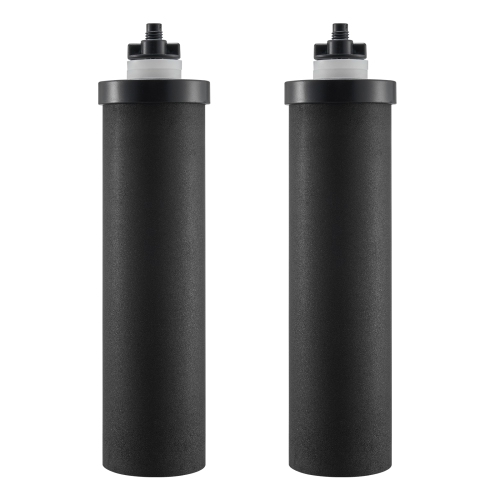 VEVOR 2 Packs Water Filters Replacement, Purification Elements, Activated Carbon Replacement Filters, Easy to Replace, Gravity Filter System,