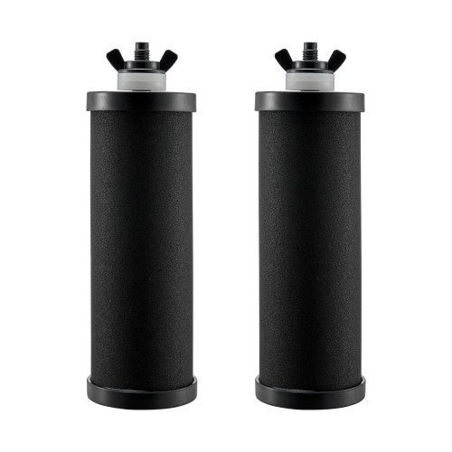 VEVOR  2 Packs Water Filters Replacement, Purification Elements, Activated Carbon Replacement Filters, Easy to Replace, Gravity Filter System