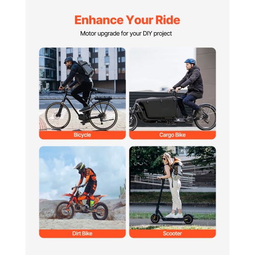 Moteur électrique c.c. sans balai VEVOR 3000&nbsp;W, moteur électrique 60&nbsp;V de 4800 tr/min Go Kart, moteur électrique de moto tout-terrain pour