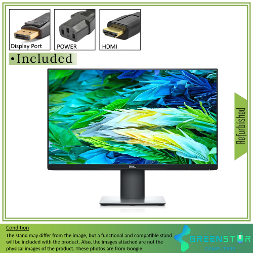 DELL  Refurbished(Good) - P2421D 23.8" Widescreen 2560X1440 2K Led Backlight Ips Monitor
