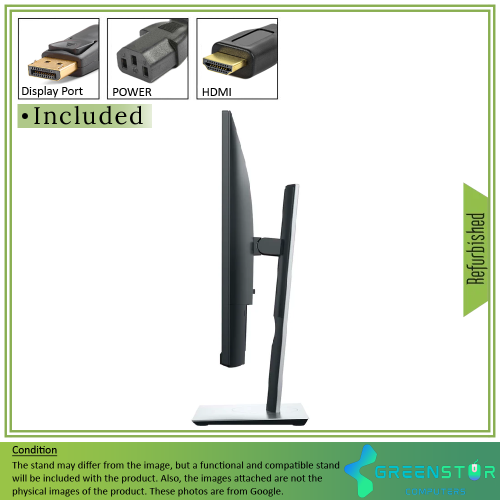 Refurbished(Good) - Dell P2421D 23.8" Widescreen 2560x1440 2K LED Backlight IPS Monitor