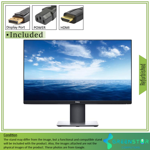 Refurbished(Good) - Dell P2421D 23.8" Widescreen 2560x1440 2K LED Backlight IPS Monitor