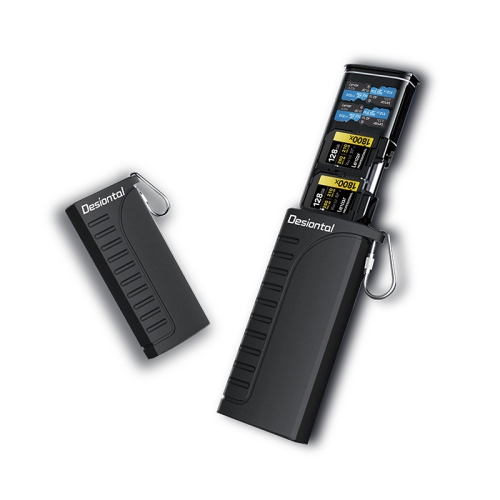 DK10 high-speed SD card reader Type-C interface SD/TF/SIM card portable box card reader flash card box SD card TF card storage box, suitable for