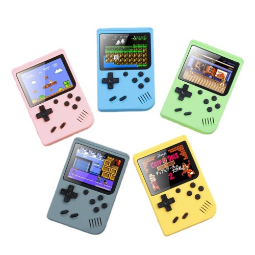 mini console de jeu portative classique 400 en 1 pour enfants jouet nostalgique macaron console de jeu portative mini 2. écran 4&nbsp;po - un joueur