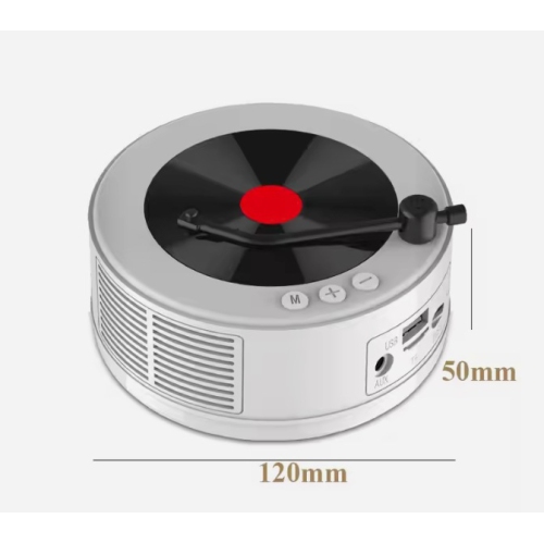 Retro Bluetooth speaker high-end small speaker practical creative birthday gift hot selling smart speaker smart home multi-function wireless, support