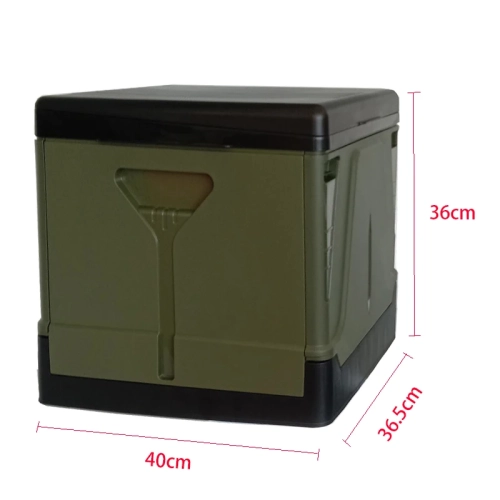 THE WAY  Portable Toilet Camping Portable Potty \w Cover Travel Folding Toilet for Hiking Car Boat Beach Tent, Outdoor Travel Car Toilet Portable