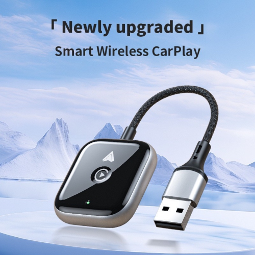 THE WAY  2025 Upgraded Wired Carplay Adapter for Apple Iphone, Android, Convert Wired Carplay Adapter to Wireless Carplay Adapter, Auto Connect, Mini