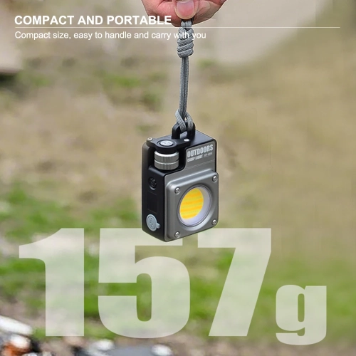 New LED camping light USB charging outdoor multi-function magnetic multi-light source COB work maintenance light super long battery life