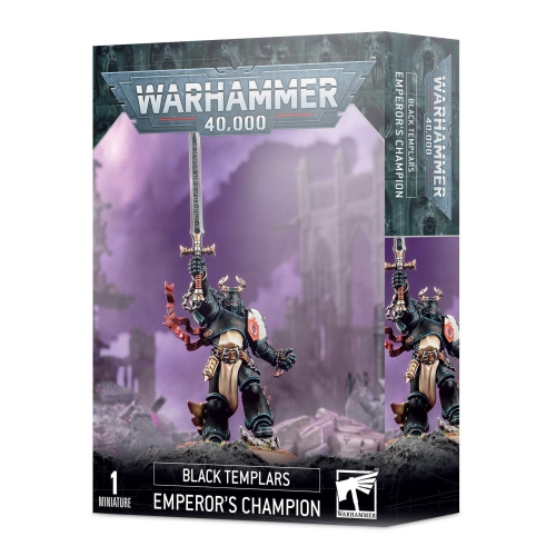 GAMES WORKSHOP  - Warhammer 40, 000 - Templars: Emperor's Champion In Black