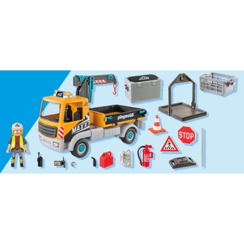 PLAYMOBIL Construction Truck with Crane