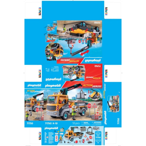 PLAYMOBIL Construction Truck with Crane