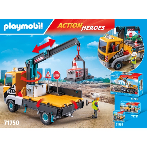 PLAYMOBIL Construction Truck with Crane