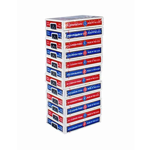 Bicycle Poker Size Jumbo Index Playing Cards, Red/Blue
